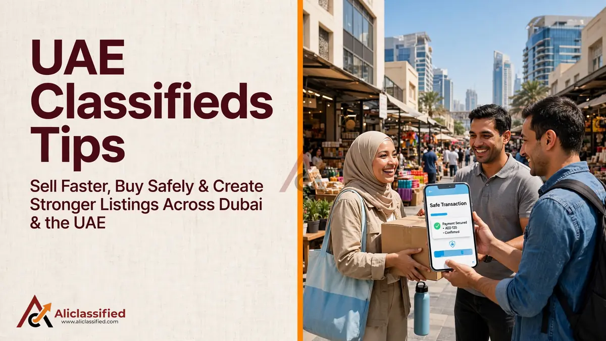 How to Sell Faster in the UAE: Smart Classifieds Tips